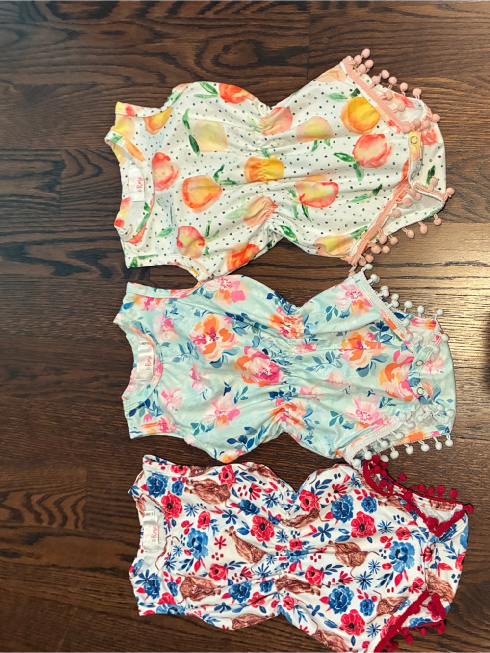 Toddler Girls' Mila & Rose 3 piece bundle -3 Rompers